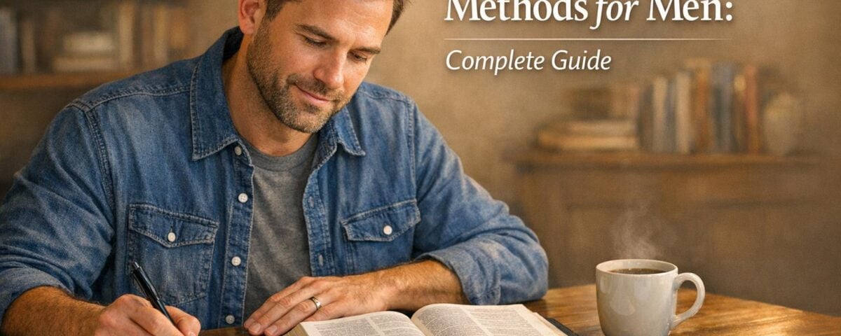Best Bible Study Methods for Men: Complete Guide