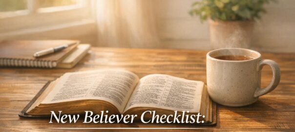 New Believer Checklist: First Steps in Faith
