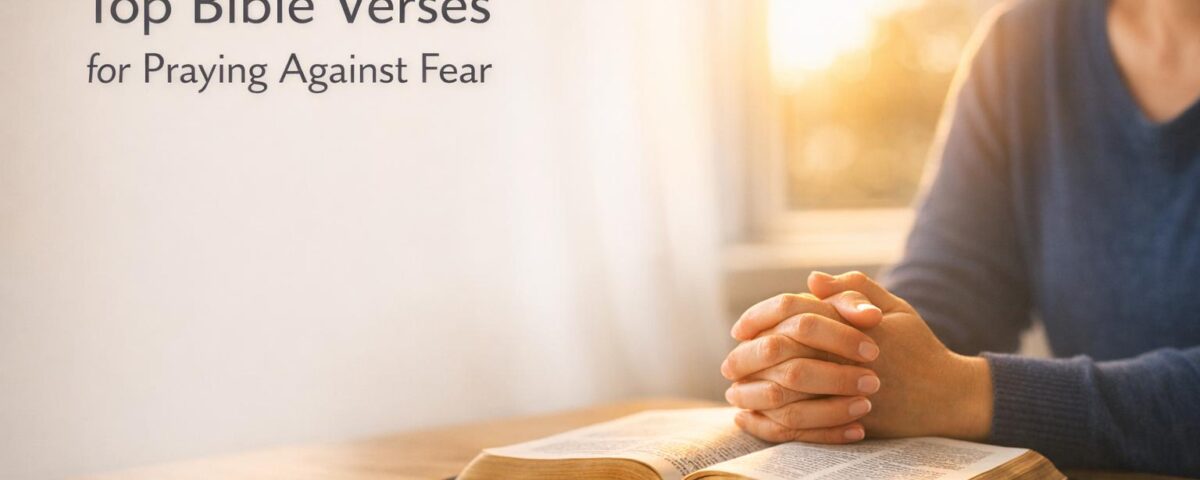 Top Bible Verses for Praying Against Fear