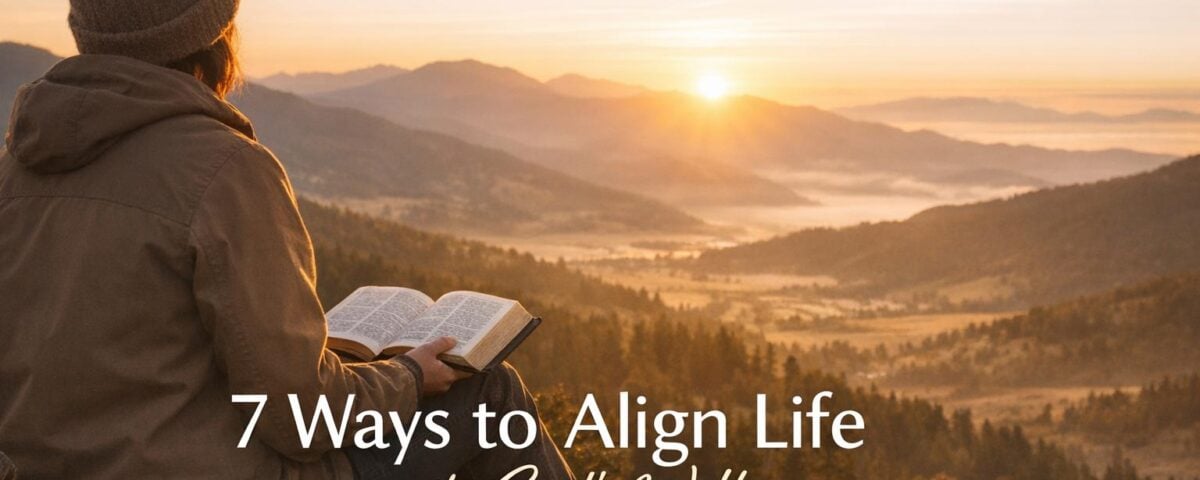 7 Ways to Align Life with God's Will